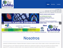Tablet Screenshot of medicinanuclearpr.com